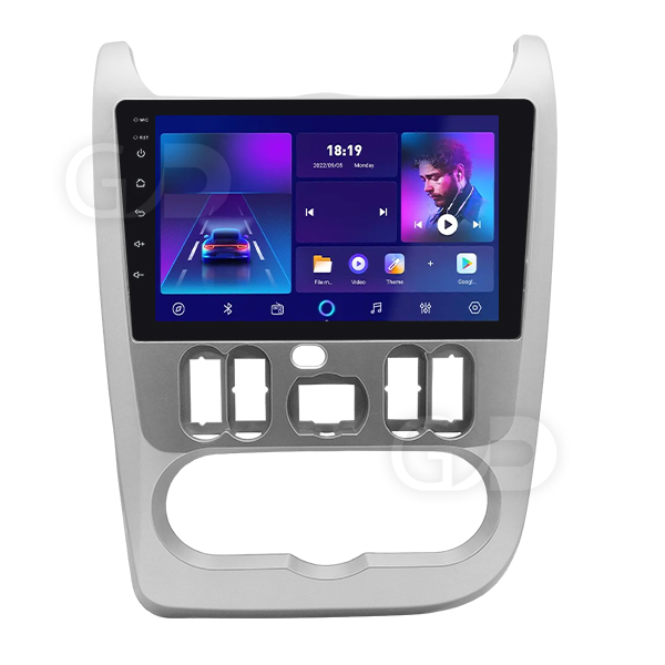 Renault Sandero (2) مانیتور خودروی تلمتیکس مناسب برای خودرو رنو ساندرو - Image 1