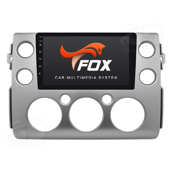Toyota FJ Cruiser مانیتور فابریک خودرو تویوتا FJ کروزر مدل 9 اینچ اندروید فاکس (FOX) - Image 1